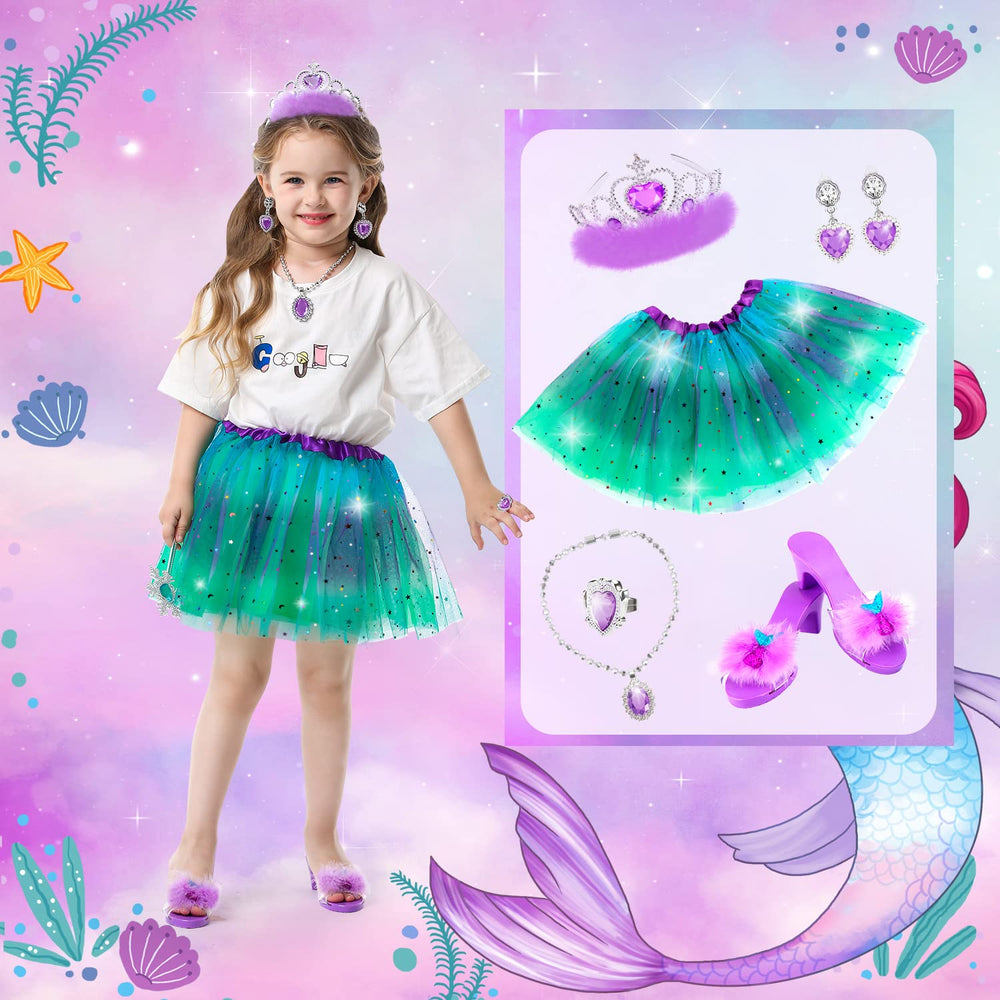 HAMSILY mermaid skirt with elastic waist for creative dress-up sessions