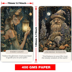 Han Yu Bowen Fairy Whispering Oracle Cards deck illustrations spark reflective moments.