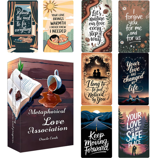 Han Yu Bowen Metaphorical Love Association deck cover for mindful readings