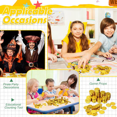 Hanaive classroom rewards with gold pirate coins
