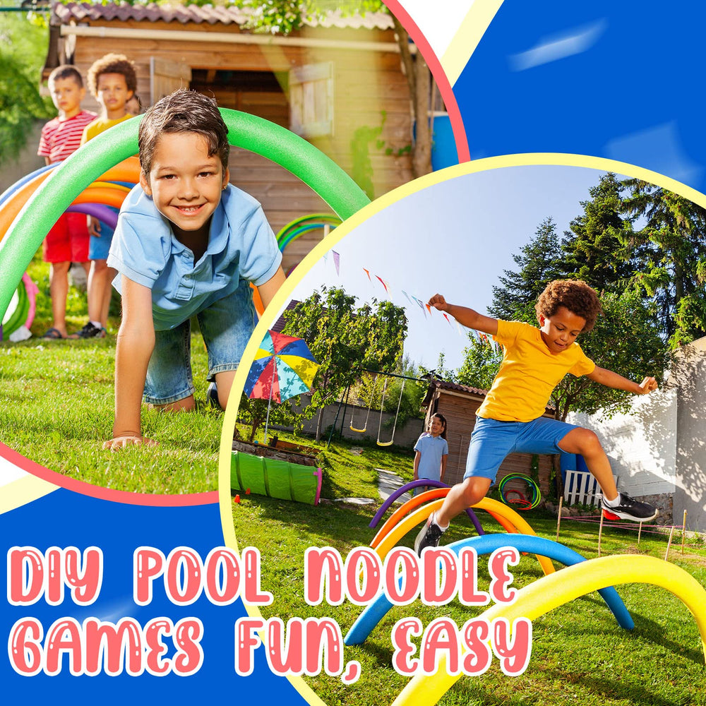 Hanaive orange 52-inch pool noodle for bright safety markers and DIY projects