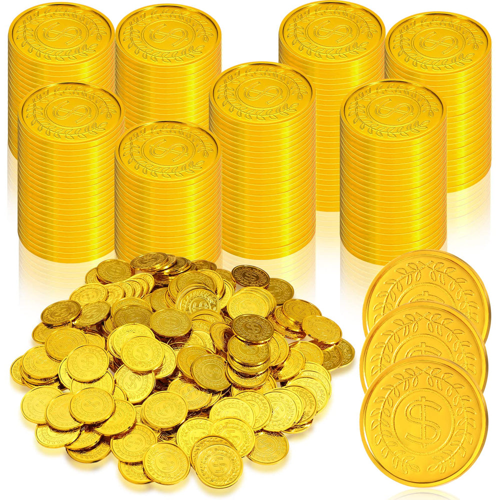 Hanaive 800-pack pirate coins ready for party treasure play