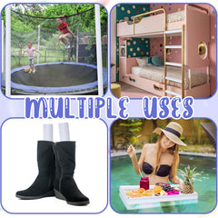 Hanaive pool noodles offer versatile uses from trampolines to DIY decorations.