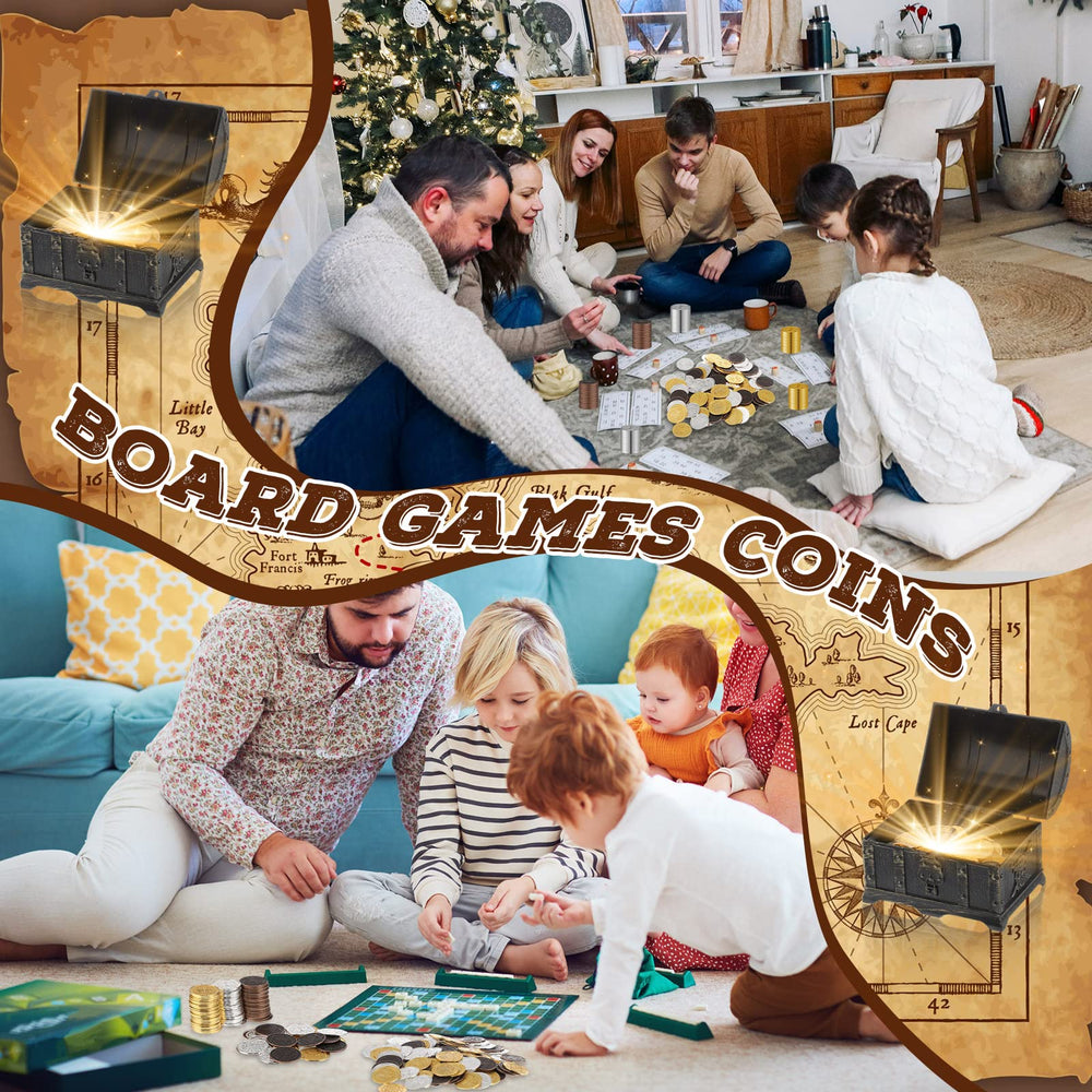 Hanaive treasure hunt coins with metal detector-friendly design for engaging games.