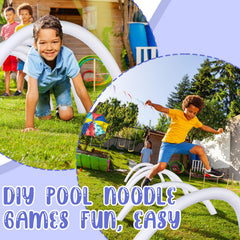 Hanaive noodles designed for water aerobics and pool play.