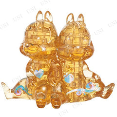 Hanayama clear 3D puzzle pieces create a display-ready character figure.