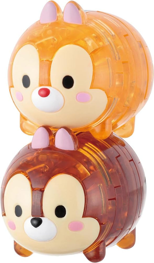 hanayama crystal gallery chip and dale puzzle pieces for bright display and collection.