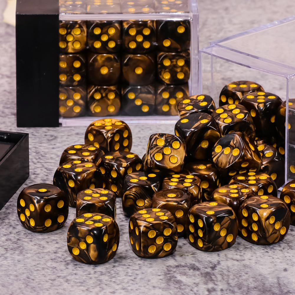 Handan 12mm d6 dice with rounded corners for effortless throws.