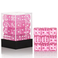 Handan 12mm mini dice with pink box for portable play