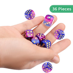 Handan dice set inside a box for travel