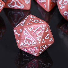 Handan DND dice gray pouch keeps dice protected and portable.