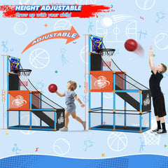 Handwell four soft balls with included air pump.