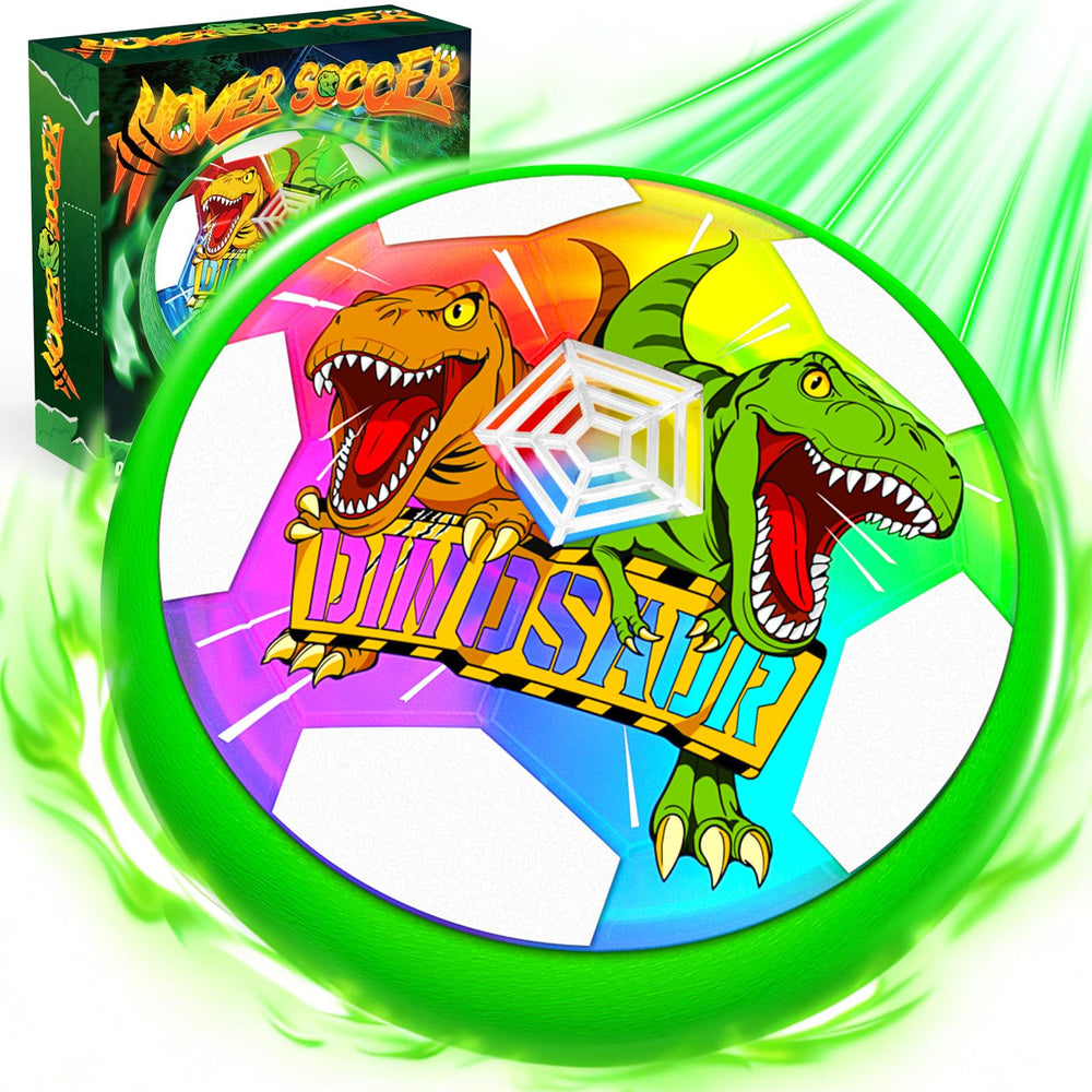 Hanroni dinosaur glow hover ball with vivid colors for exciting indoor play