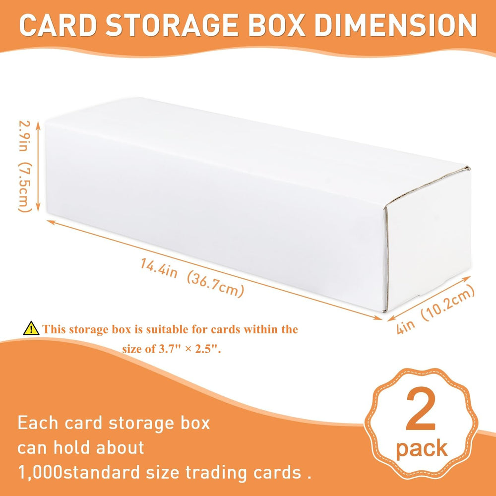 HANWRAPS card storage box assembled with durable construction.