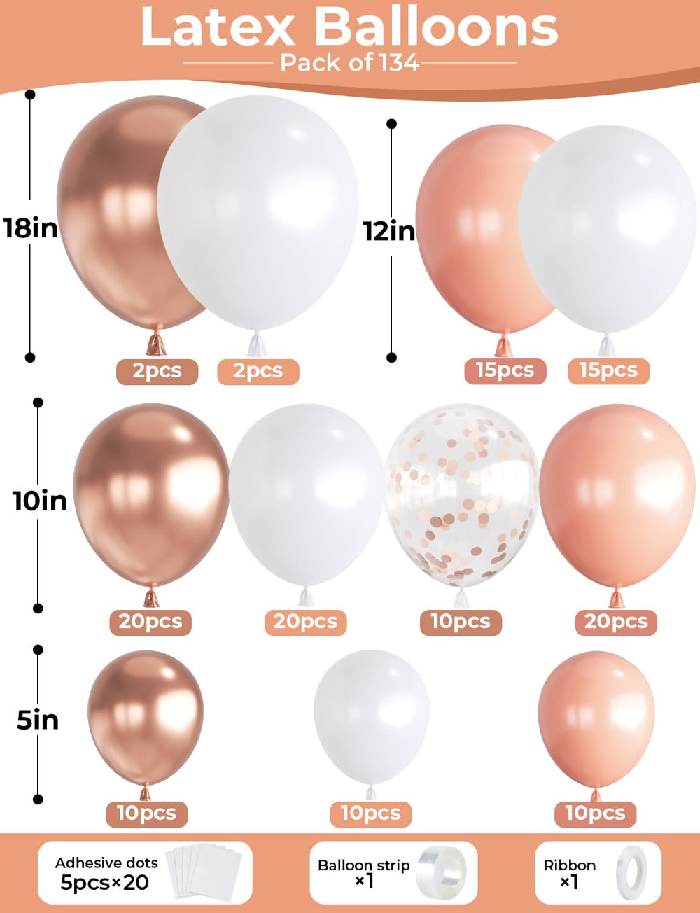 Haolongfa confetti balloons 12in for sparkle