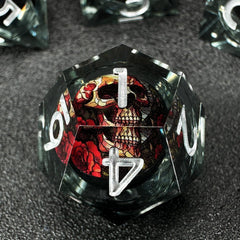 HAOMEJA D20 close-up ready for D&D campaigns and adventures.
