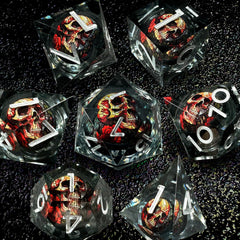 HAOMEJA sharp-edges dice highlight precision craftsmanship for reliable rolls.