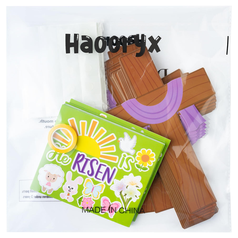 Haooryx Easter craft supports kid-friendly learning about the holiday's meaning