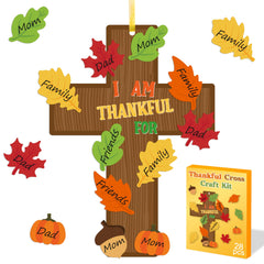 haooryx fall christian cross tree design for festive classroom and home decor.