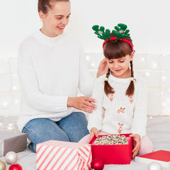 Haooryx Christmas erasers make festive gift fillers.