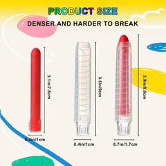 Haoyond 24-color chalks showing bright, engaging hues