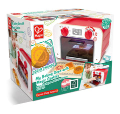 Hape packaging image invites families to start pretend kitchen adventures.
