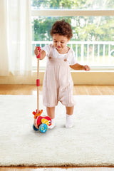 Hape Lilly wooden toy suitable for daycare use encouraging group play and motor skills.