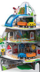 Hape Mountain Mine rope bridge adds a hanging challenge for adventures