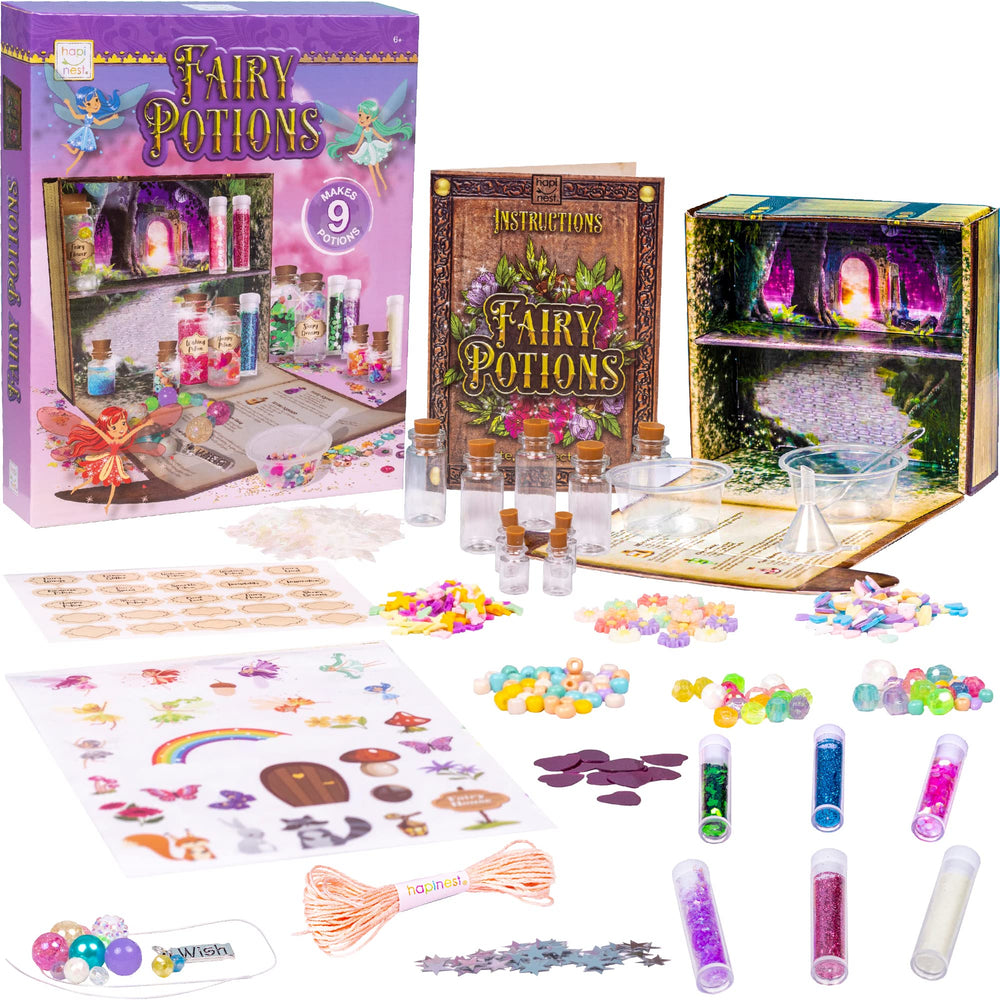 Hapinest 9 potions glitter supplies spark creativity in kid-friendly potion making