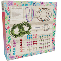 Hapinest four wreath leaf garlands ready for imaginative crown crafting