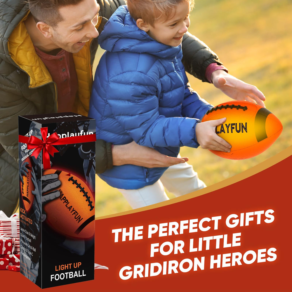 Happlayfun glow football makes a great gift idea for sports-loving kids.