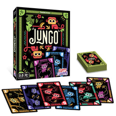 Happy Camper Jungo travel-compact design makes on-the-go play easy and fun.