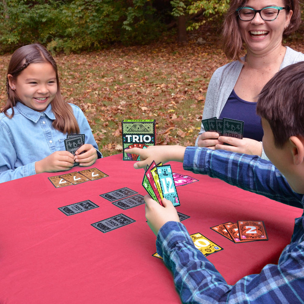 Happy Camper Trio memory and luck combine for quick rounds