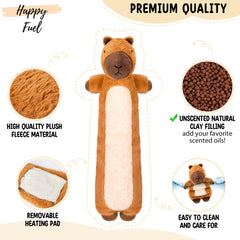 Happy Fuel weighted plush offers even pressure for calm moments.