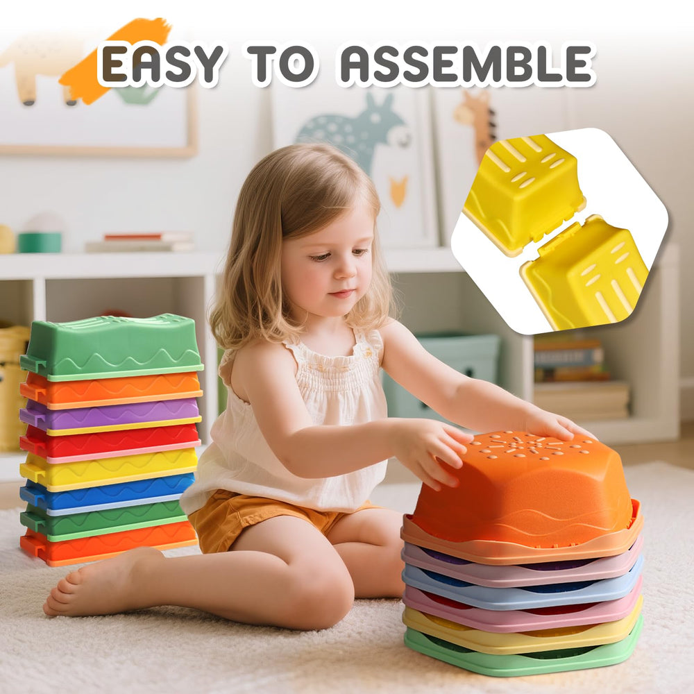 HappyField kit cleans easily and stacks for storage.