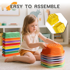 HappyField kit cleans easily and stacks for storage.