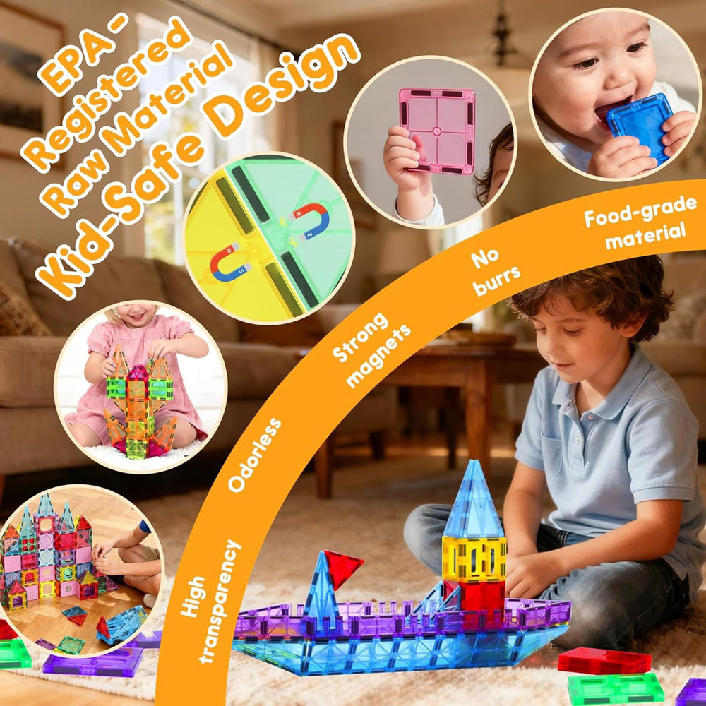 HAPPYMATY STEM learning boosts spatial reasoning through creative block builds.