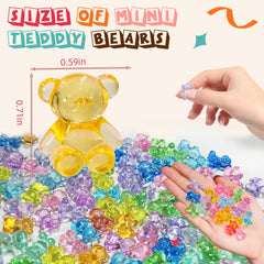 HAPTIME miniatures resin figures for cute decorations and classroom counting activities.