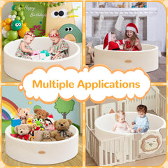 Harbolle ball pit detachable pad for easy cleaning and maintenance