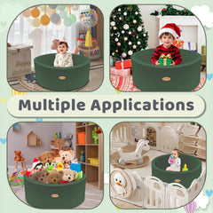 The 35.4 inch Harbolle pit provides ample crawl space for toddlers.