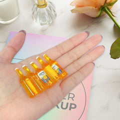 Harewu yellow miniature wine bottles enhance tiny room décor and storytelling