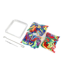 Harrisville Designs illustrated instructions guide creative, beginner-friendly potholder projects.