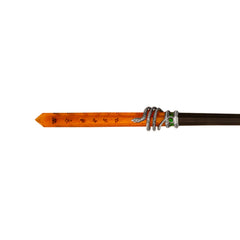 Harry Potter Slytherin wand, 14.5-inch length, fits display shelves.