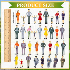 Harrycle 1:30 scale miniatures bring realistic detail to models.
