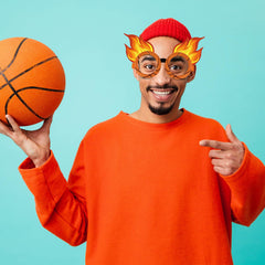 Harrycle party glasses are lightweight and comfortable to wear