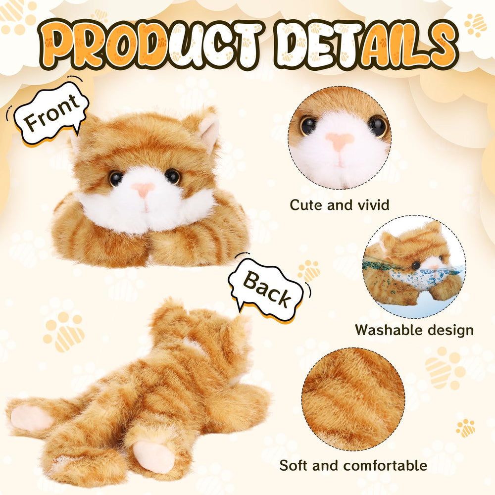 Harrycle cat plush three-color set ready for gifting and imaginative play.