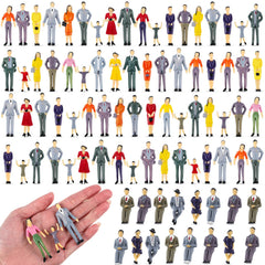 Harrycle mini people sitting figure for detailed dioramas and dollhouses.