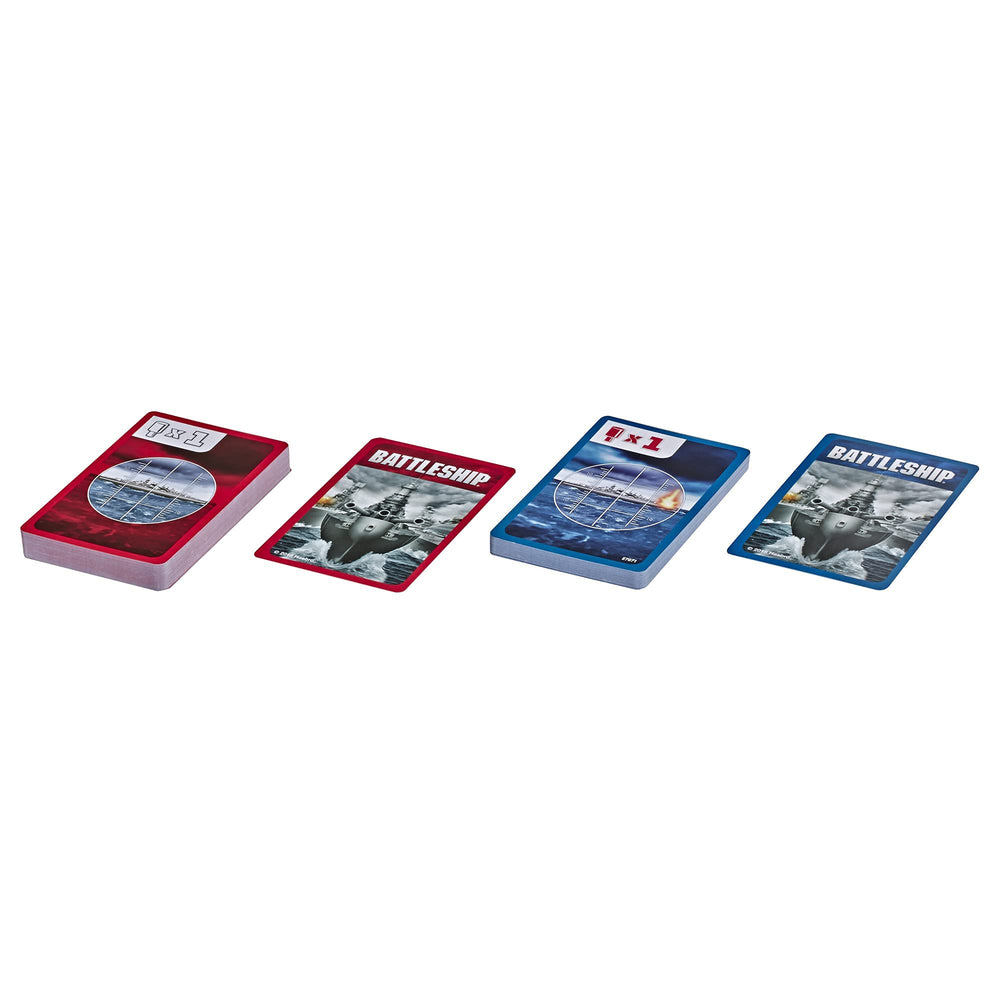 Hasbro Battleship Card Game battle cards for searching and attacking.