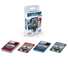 Hasbro Battleship Card Game cards spread for quick, strategic rounds.