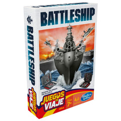 Hasbro Battleship Grab and Go ship set ready for action on the go.